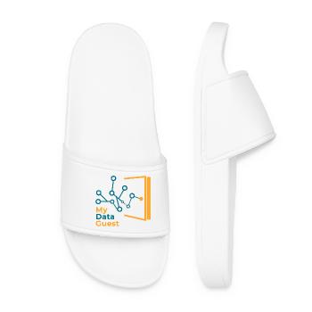My Data Guest - Women’s Pool Sliders - white - Front