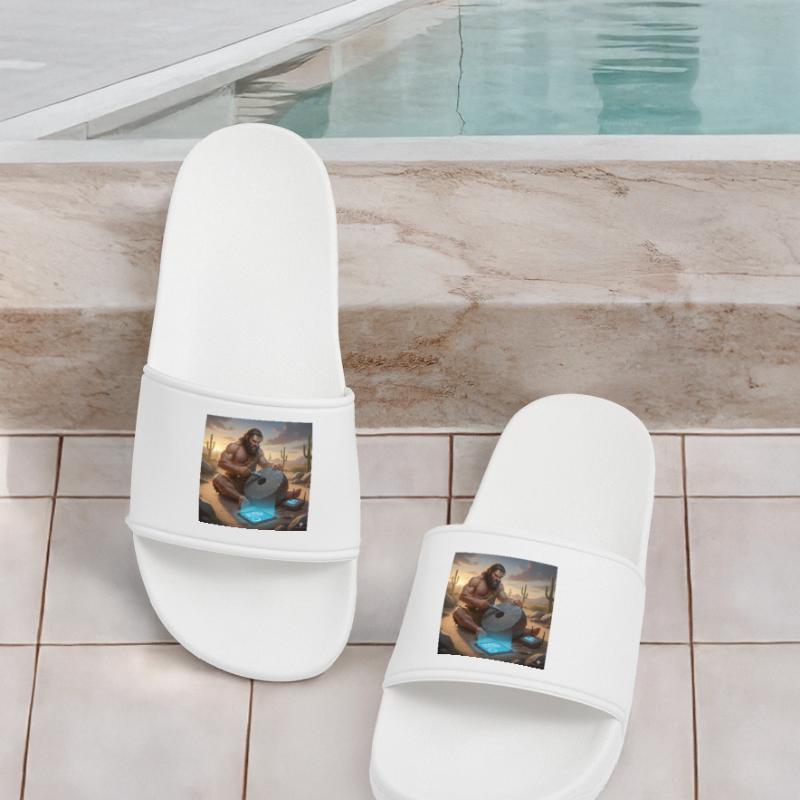 Caveman Tech Support - The First Tutorial Women’s Pool Sliders
