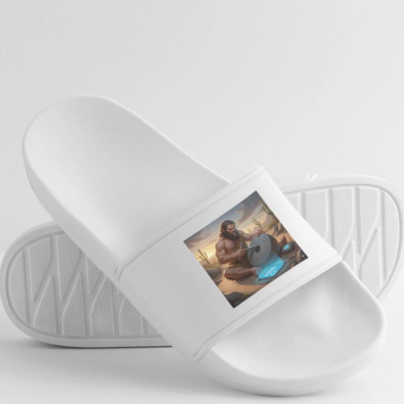 Caveman Tech Support – Das erste Tutorial Frauen Badelatschen