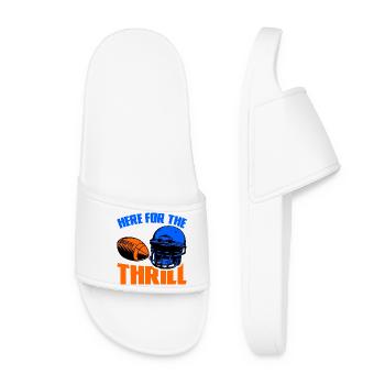 Football Coach Funny Quote - Women’s Pool Sliders - white - Front