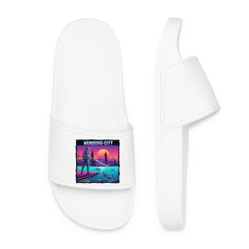 Hamburg Cyber Fishing - Women’s Pool Sliders - white - Front