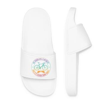 Calpe Bike Rivalry Tee - Women’s Pool Sliders - white - Front