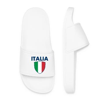 Armoiries de l’Italie - Italie - Italie - Italia - Claquettes Femme - blanc - Devant