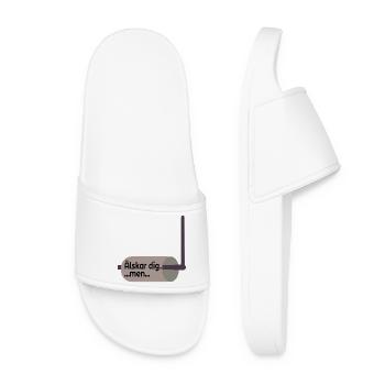 Relation avec le détenteur de papier toilette - Claquettes Femme - blanc - Devant