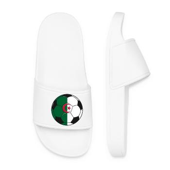 Football_team_Algeria - Frauen Badelatschen - Weiß - Vorne