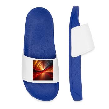 flags Germany - Women’s Pool Sliders - royal blue - Front