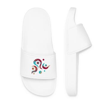 Yoga design_18 - Women’s Pool Sliders - white - Front