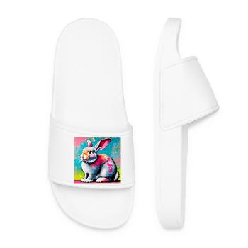 rabbit - Women’s Pool Sliders - white - Front