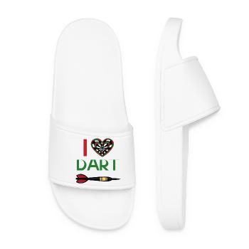 J’adore Dard Heart - Claquettes Femme - blanc - Devant