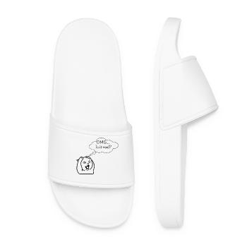 omg - Women’s Pool Sliders - white - Front
