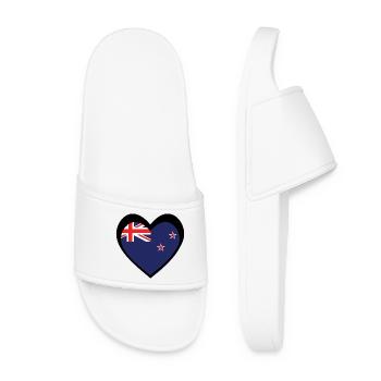 Ngākau Pango Aotearoa - Claquettes Femme - blanc - Devant