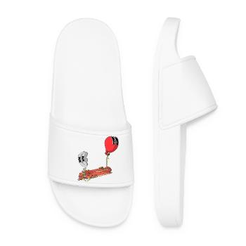 FLOATING - Women’s Pool Sliders - white - Front