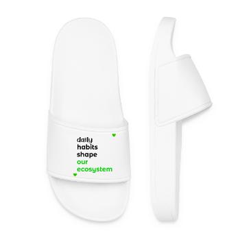 ECOSYSTEM DAILY HABITS - Women’s Pool Sliders - white - Front