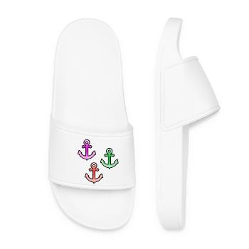 Voile - Claquettes Femme - blanc - Devant