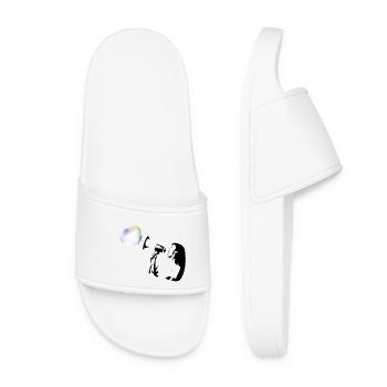 bubble shot - Women’s Pool Sliders - white - Front