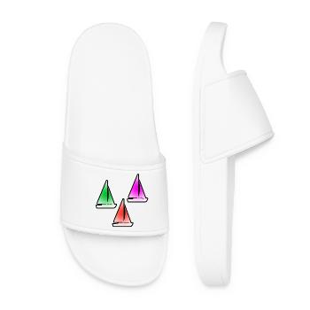 Voile - Claquettes Femme - blanc - Devant