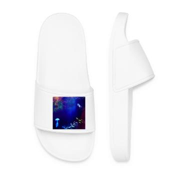 Astronauta sottomarino Neon - Claquettes Femme - blanc - Devant