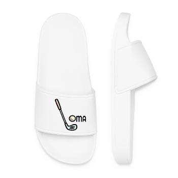 Golf Granny Golf Clubs - Women’s Pool Sliders - white - Front