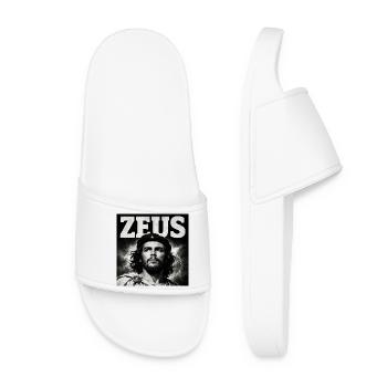 Zeus Che Black & White - Women’s Pool Sliders - white - Front