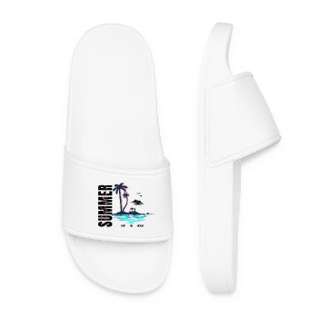 Buzzer - Women’s Pool Sliders - white - Front