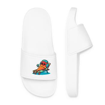 Eiswaffel mit Sonnenbrand - Women’s Pool Sliders - white - Front