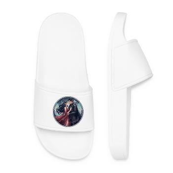 Knight's love under the stars - Women’s Pool Sliders - white - Front