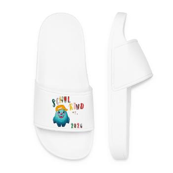 Effectifs scolaires 2026 - Claquettes Femme - blanc - Devant