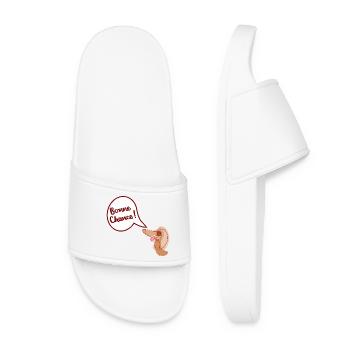 Bonne Chance Chien - Claquettes Femme - blanc - Devant