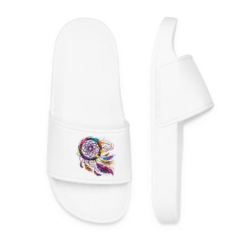 Symbol & Religion - Graffiti Dreamcatcher - Women’s Pool Sliders - white - Front