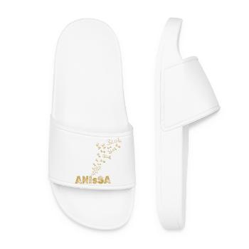 Anissa as sailing - Women’s Pool Sliders - white - Front