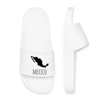 mexico - Women’s Pool Sliders - white - Front