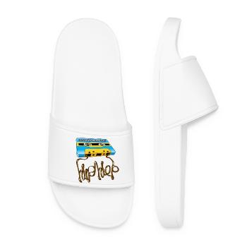 Cassette hip-hop underground - Women’s Pool Sliders - white - Front