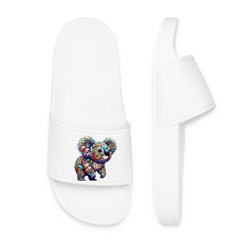 Koala - Claquettes Femme - blanc - Devant