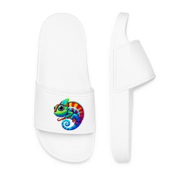 Caméléon - Claquettes Femme - blanc - Devant