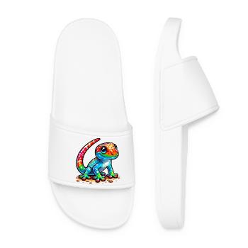 Gecko - Women’s Pool Sliders - white - Front