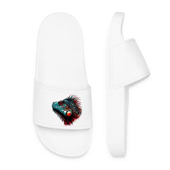Iguana - Women’s Pool Sliders - white - Front