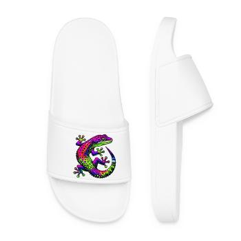 Gecko - Women’s Pool Sliders - white - Front