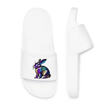 Rabbit - Women’s Pool Sliders - white - Front
