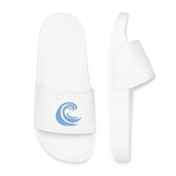 Experience the power of the wave - Women’s Pool Sliders - white - Front