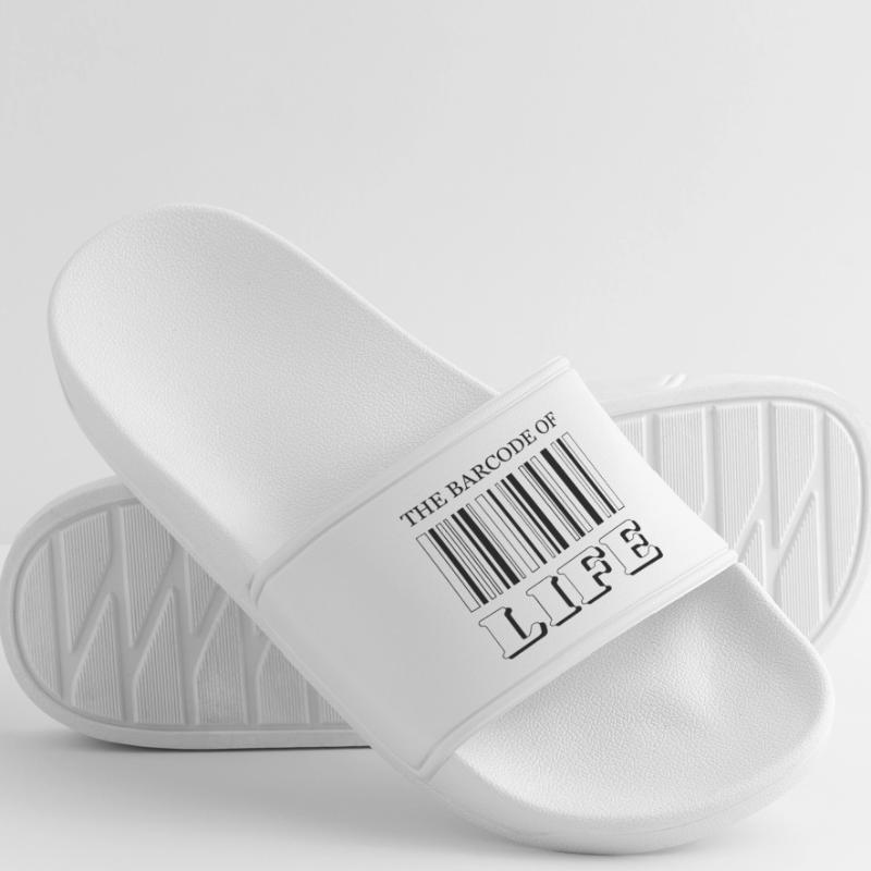 Le code-barres de la vie / Der Strichcode des Lebens Claquettes Femme