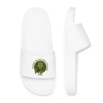 Adeptes de la pré-astronautique - Claquettes Femme - blanc - Devant