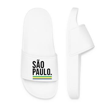 SÃO PAULO – Brésil Couleurs Urbaines - Claquettes Femme - blanc - Devant