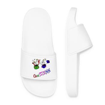 Christmas Gift Surprise - Women’s Pool Sliders - white - Front