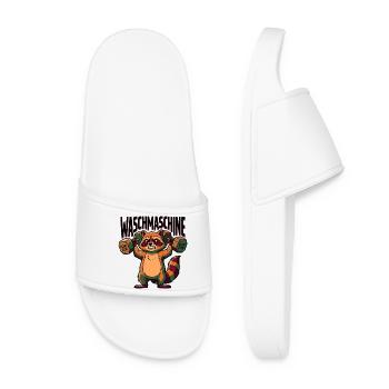 Washing machine - Women’s Pool Sliders - white - Front