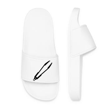 Pinces à grill Pinces Gadgets de cuisine - Claquettes Femme - blanc - Devant
