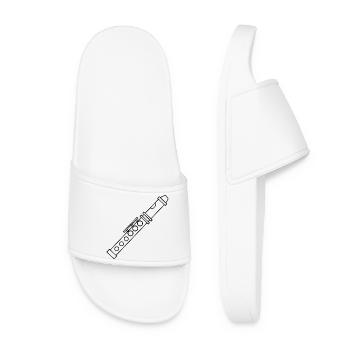 Flute - Women’s Pool Sliders - white - Front