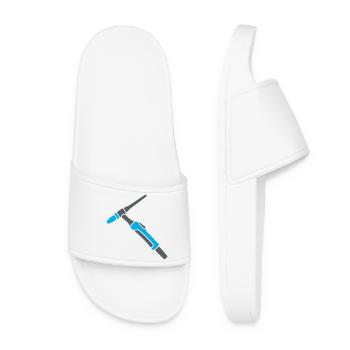 TIG Torch Welding Machine Professional - Women’s Pool Sliders - white - Front