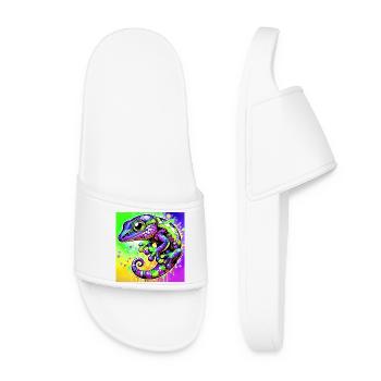 Gecko - Women’s Pool Sliders - white - Front