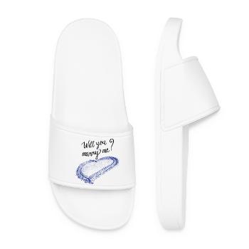 Merry Me - Women’s Pool Sliders - white - Front