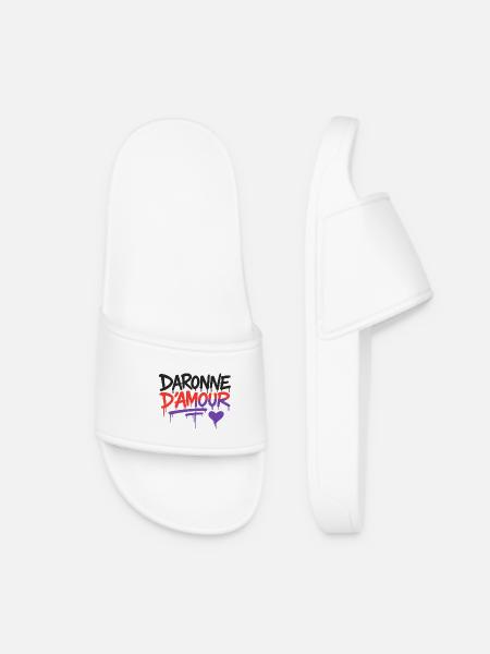 Daronne d'amour - Women’s Pool Sliders - white